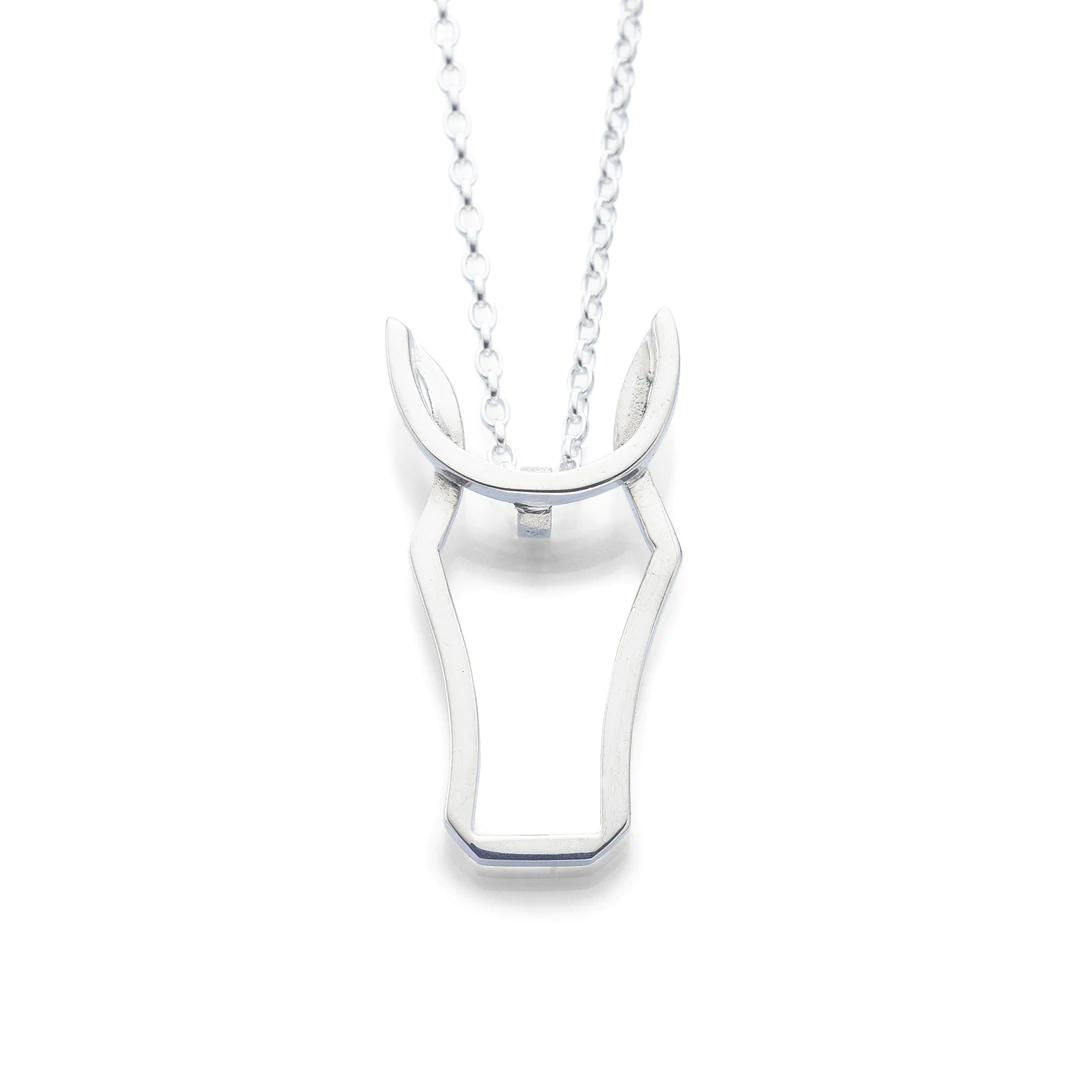 Vanessa Ree Horse Pendant in Silver