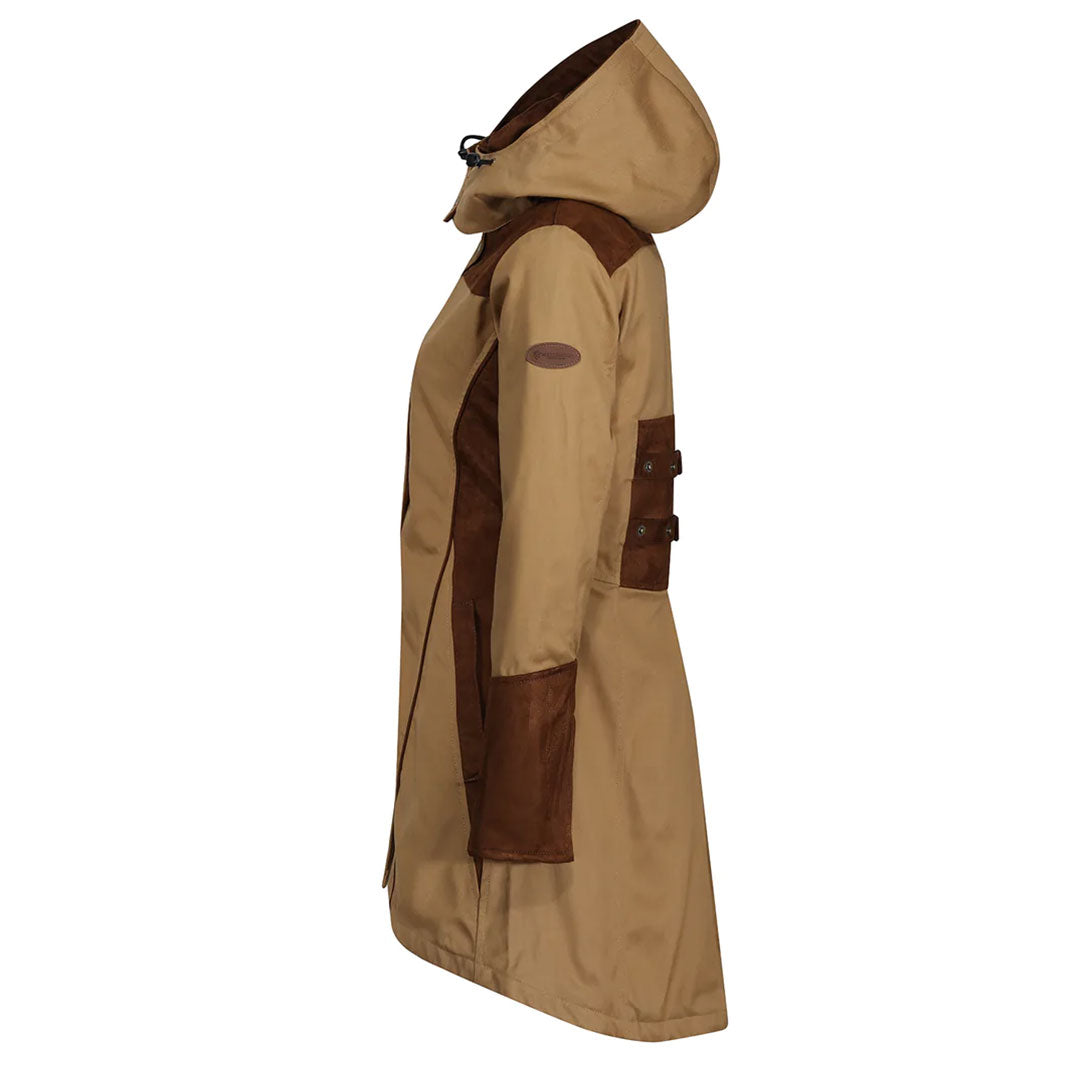 Welligogs Women's Odette Waterproof Coat in Herringbone