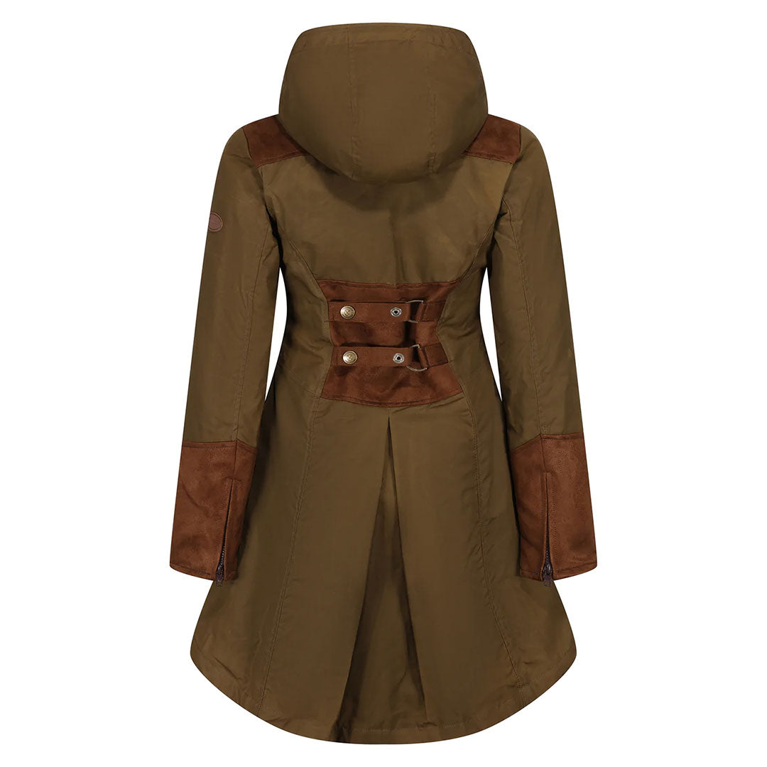 Welligogs Women's Odette Waterproof Coat in Khaki