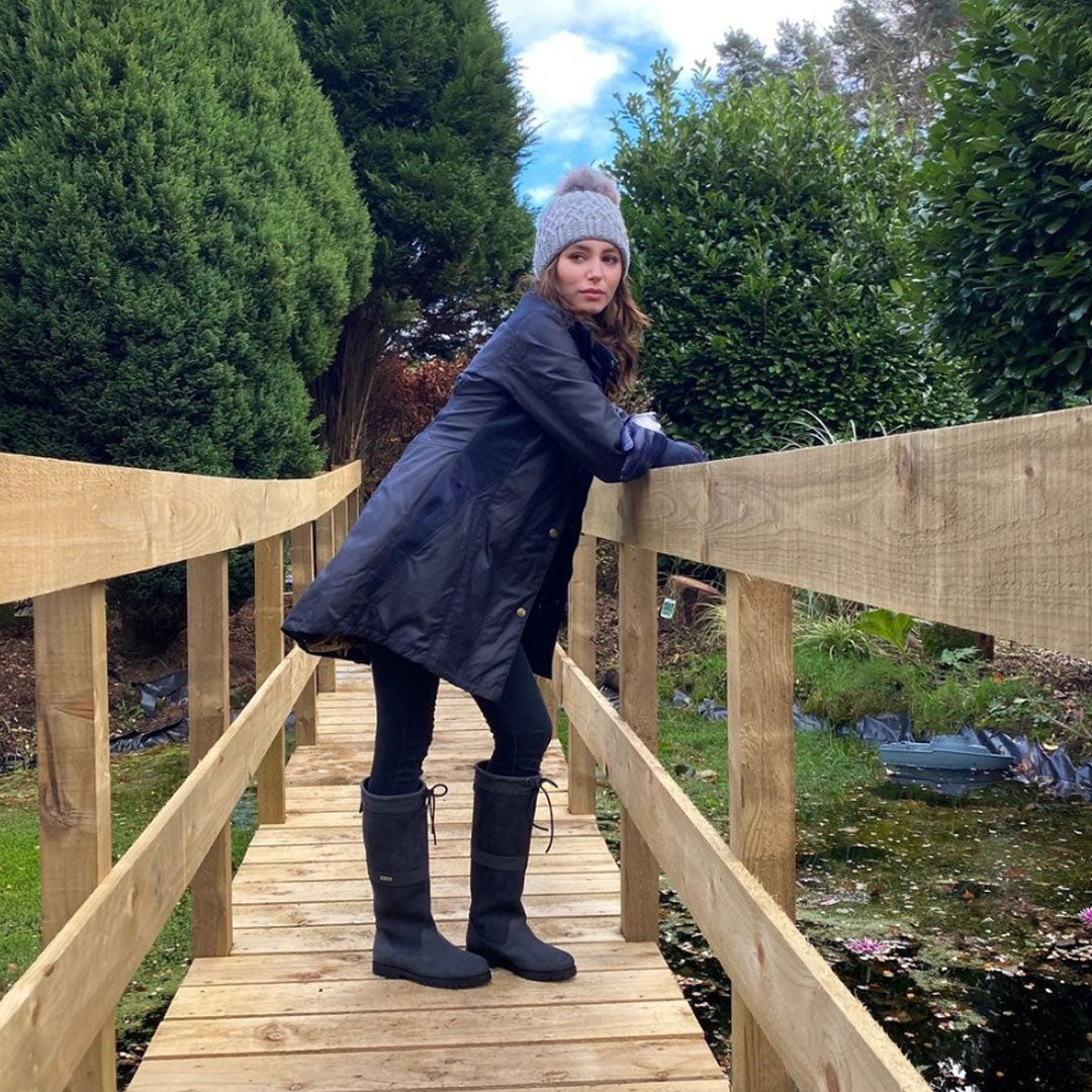 Welligogs Women's Perdita Waterproof Coat in Navy