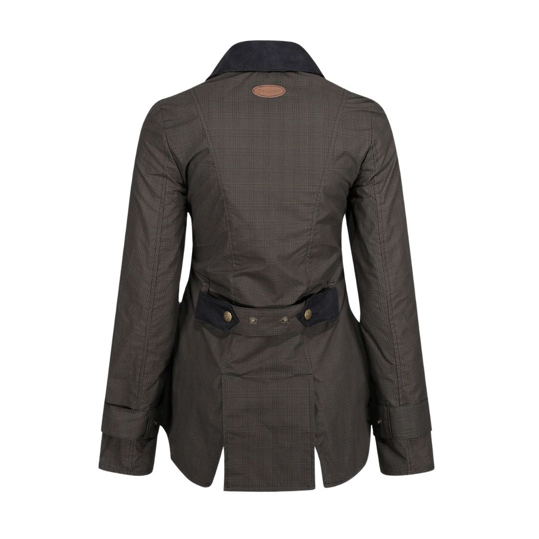 Welligogs Women's Cambridge Dry Wax Jacket in Charcoal