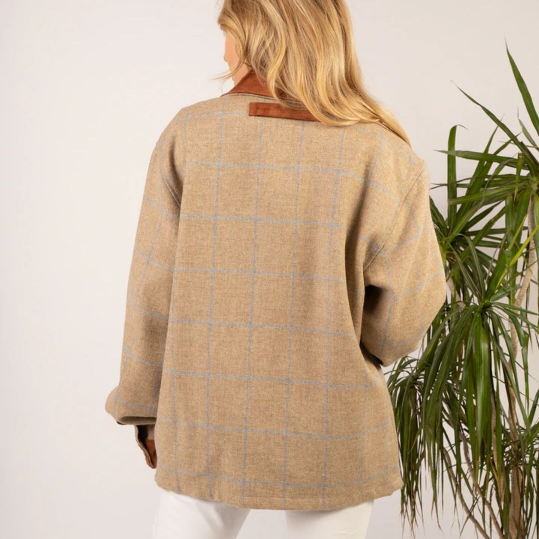 Welligogs Women's Lana Wool Shirt in Shacket