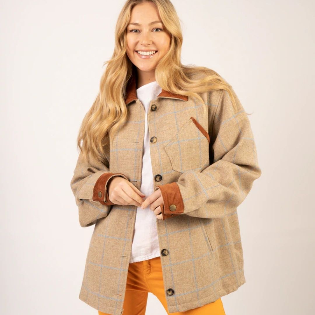 Welligogs Women's Lana Wool Shirt in Shacket