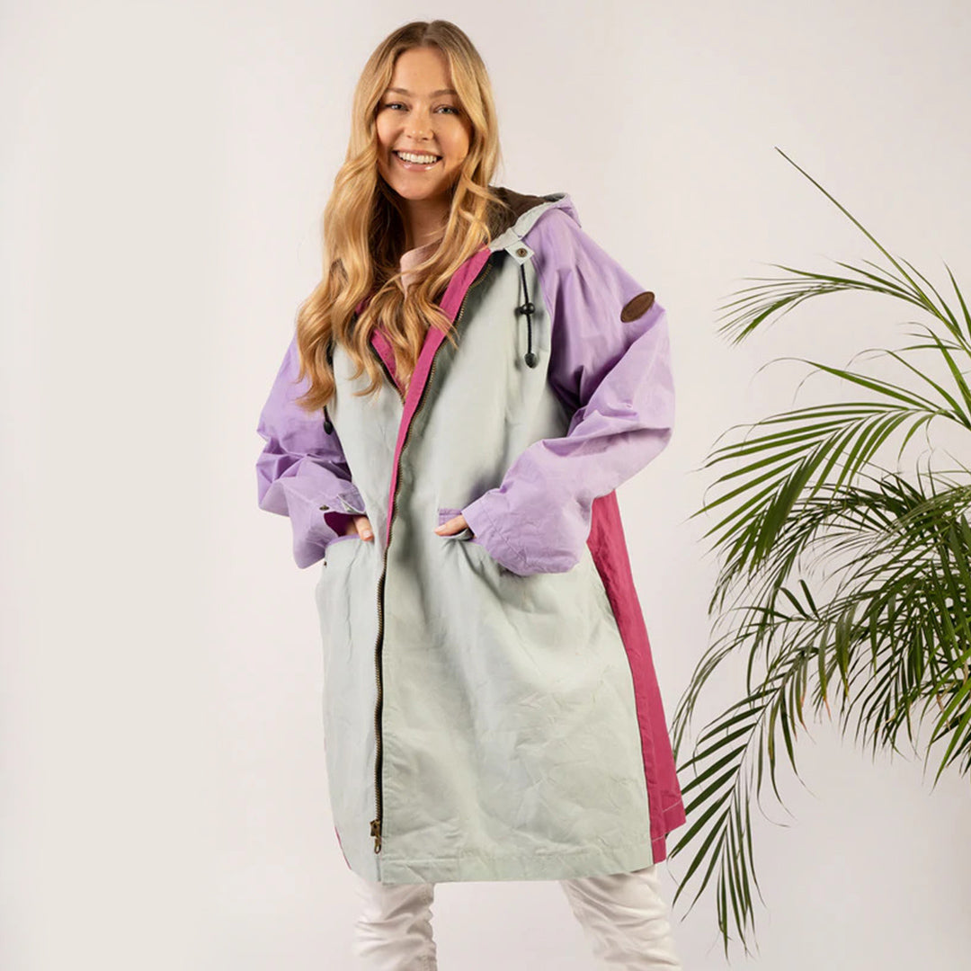 Welligogs Women's Oversized Smock Waterproof Jacket in Pastel