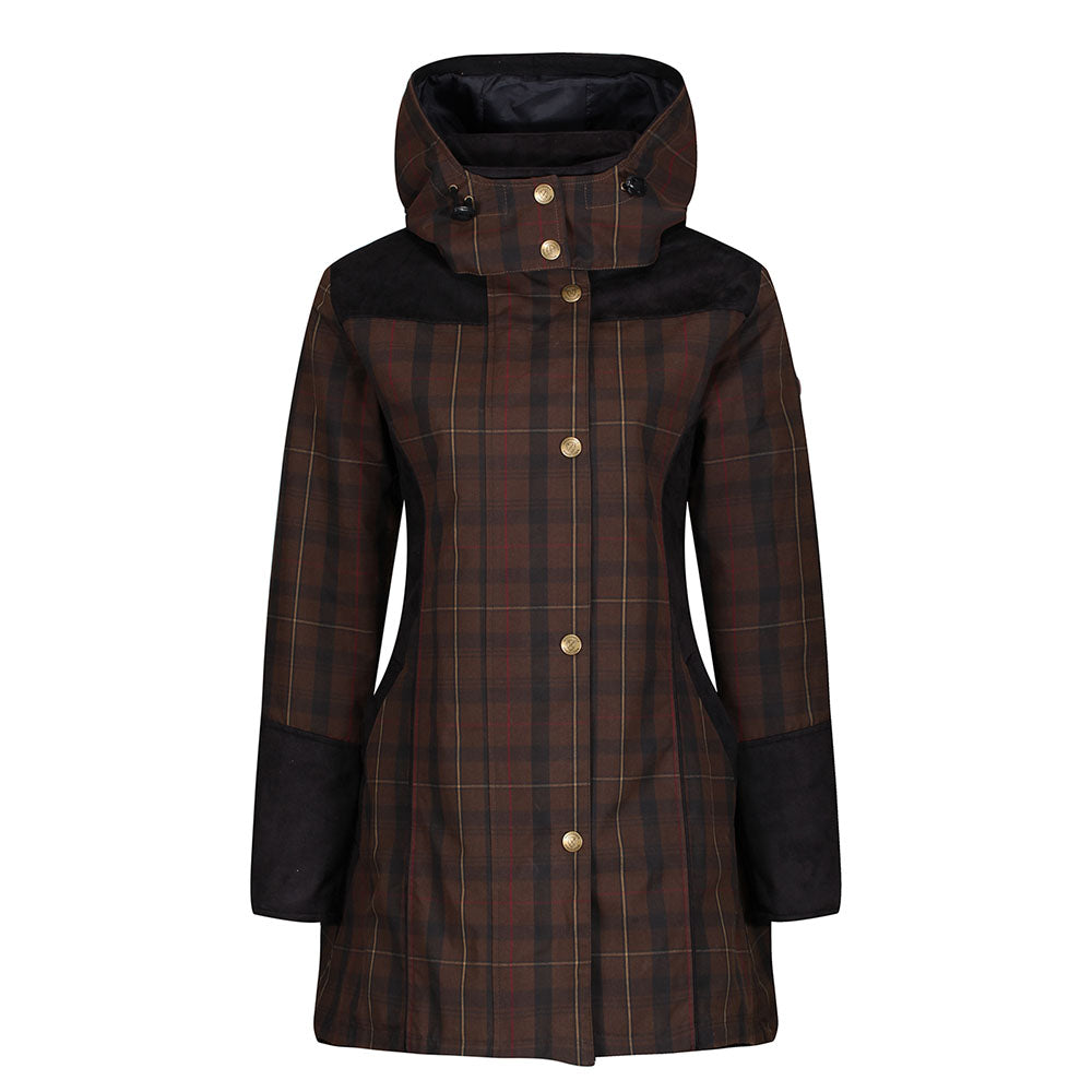 Welligogs Women's Odette Waterproof Coat in Check