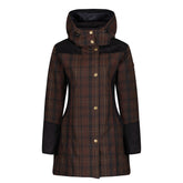 Welligogs Women's Odette Waterproof Coat in Check