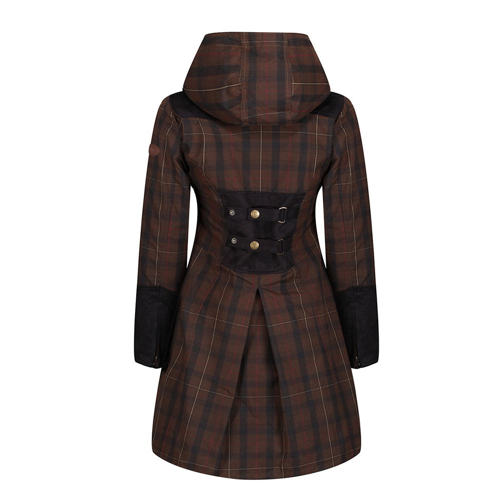 Welligogs Women's Odette Waterproof Coat in Check