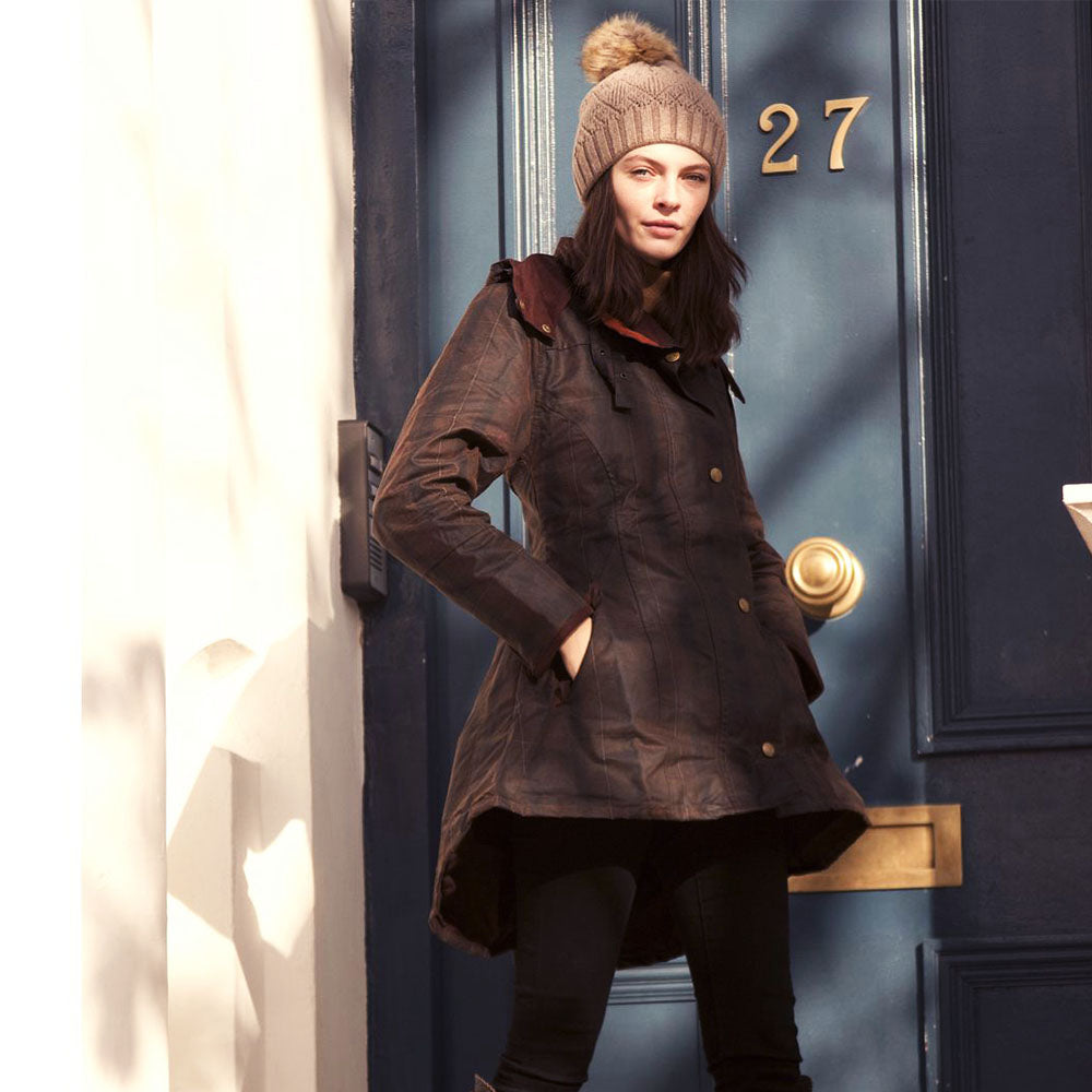 Welligogs Women's Odette Waterproof Coat in Check