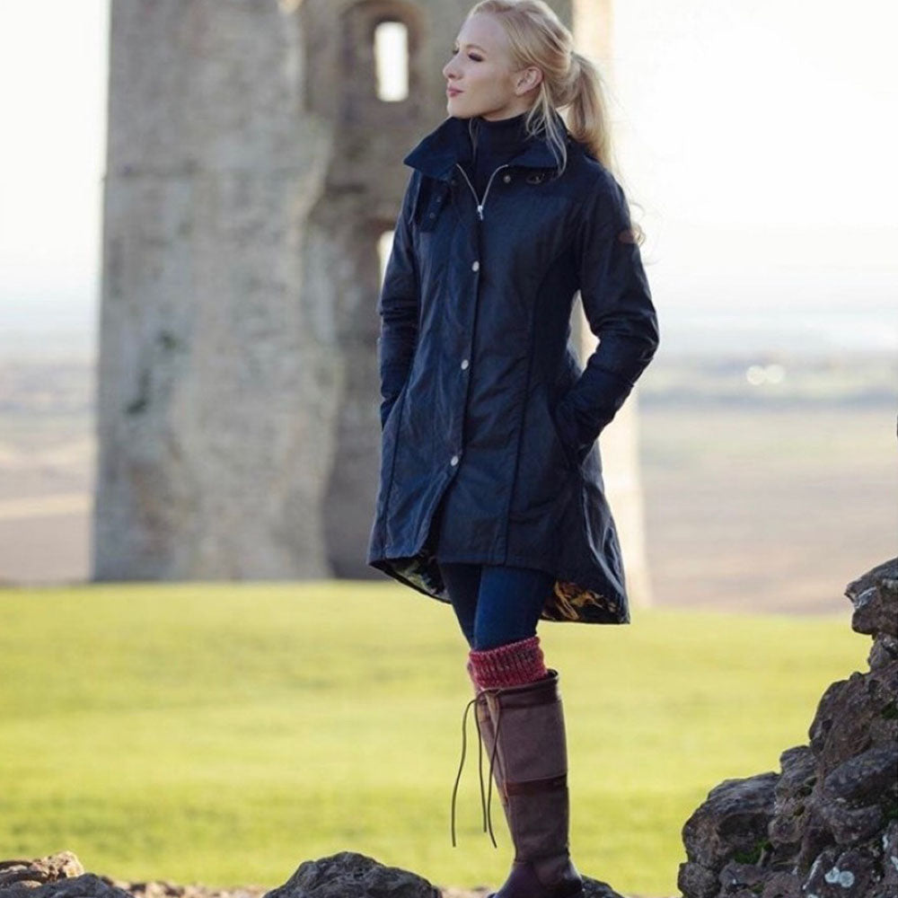 Welligogs Women's Perdita Waterproof Coat in Navy