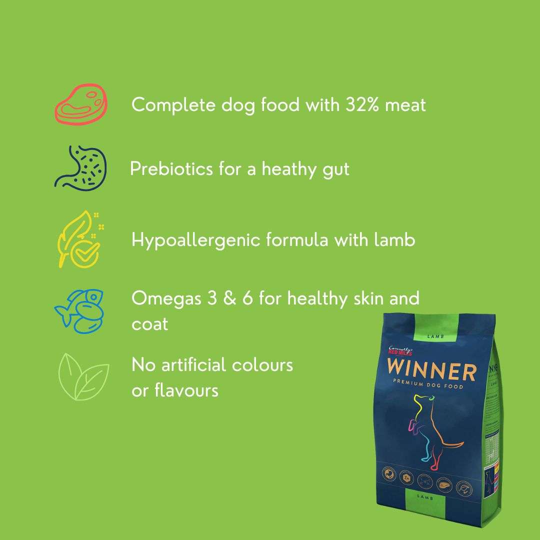 Winner Sensitive Dog Food with Lamb