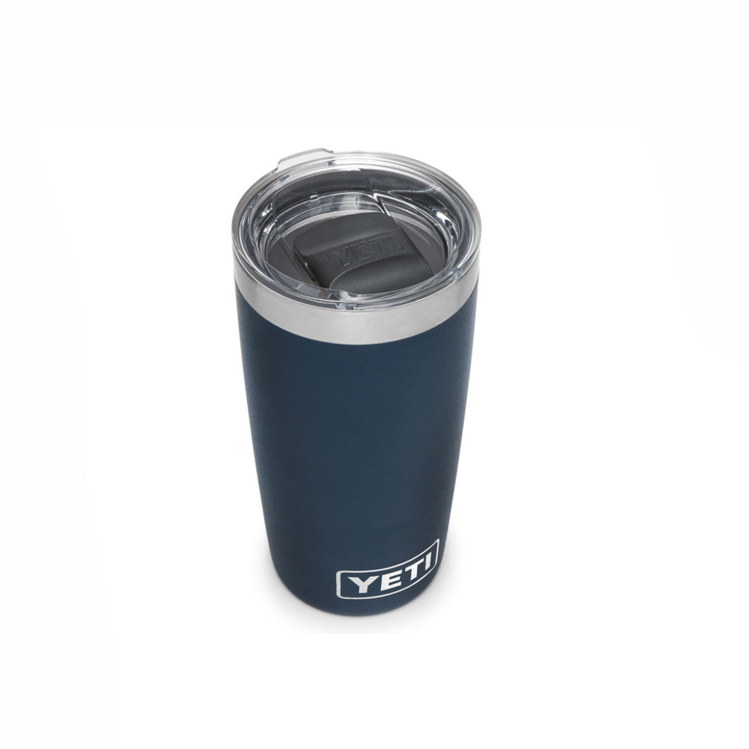 YETI Rambler 10 Oz Tumbler in Navy (296ml) with Magslider Lid
