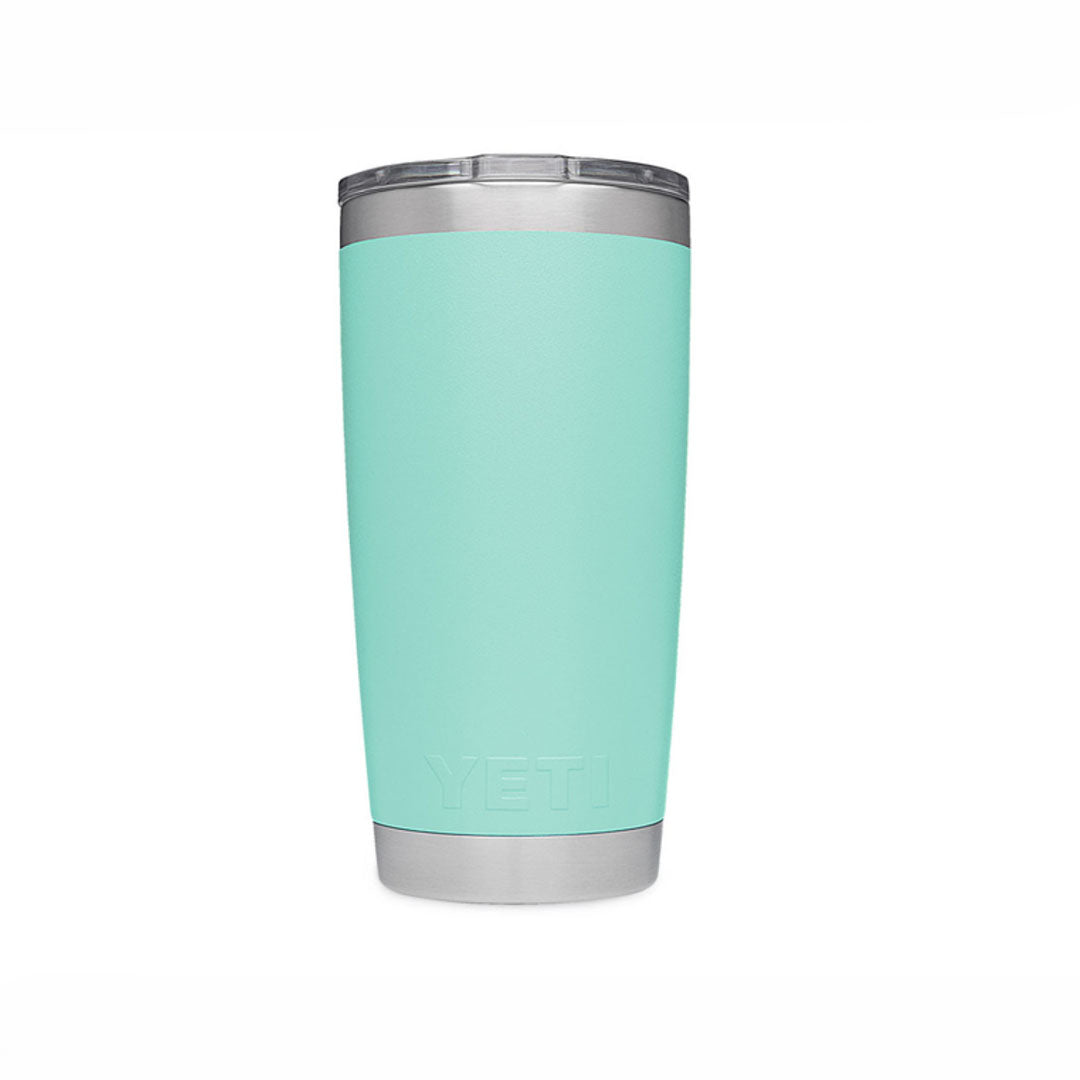 YETI Rambler 20 Oz Tumbler in Seafoam (591ml) with Magslider Lid