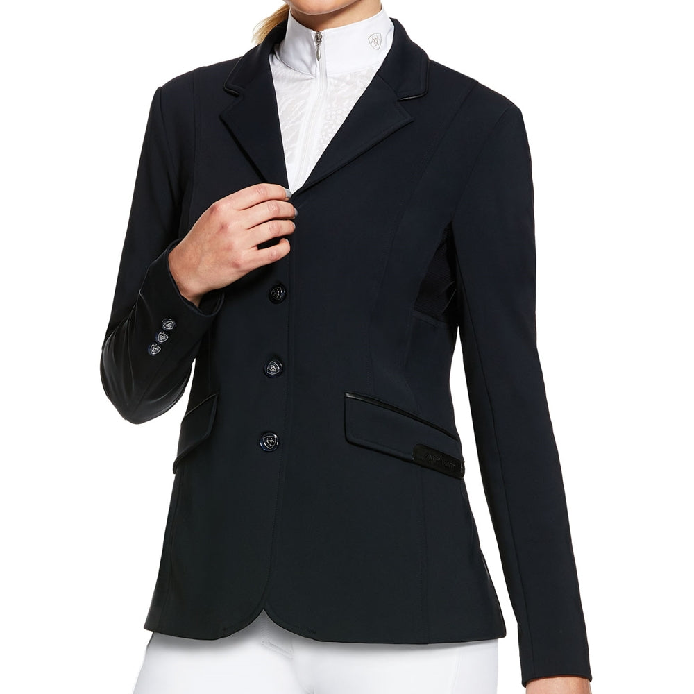 Ariat Womens Mercury ShowTEK Show Coat in Navy - RedMillsStore.ie
