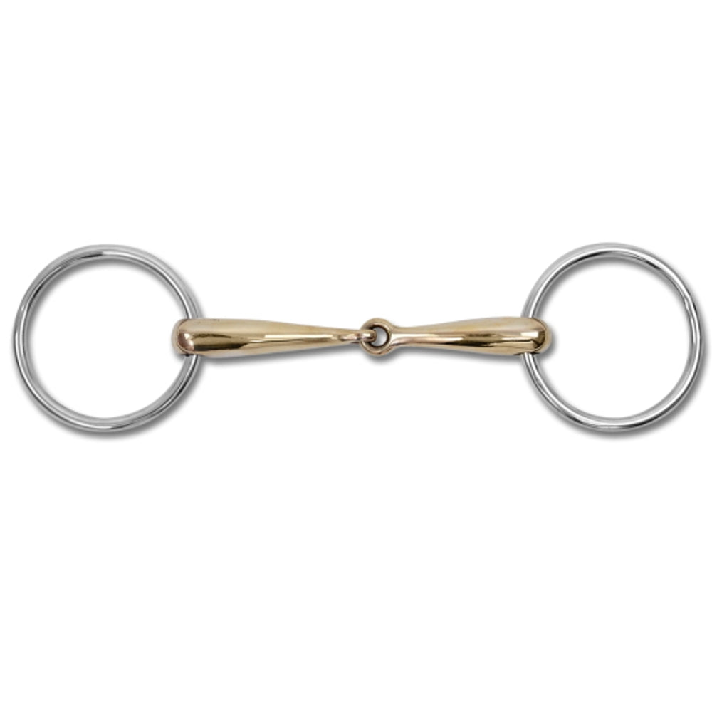 WH CUPRIS JOINTED SNAFFLE, SOLID