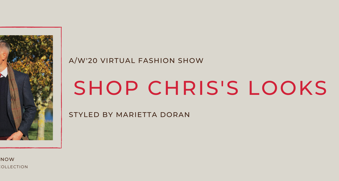 Chris on Virtual Fashion Show