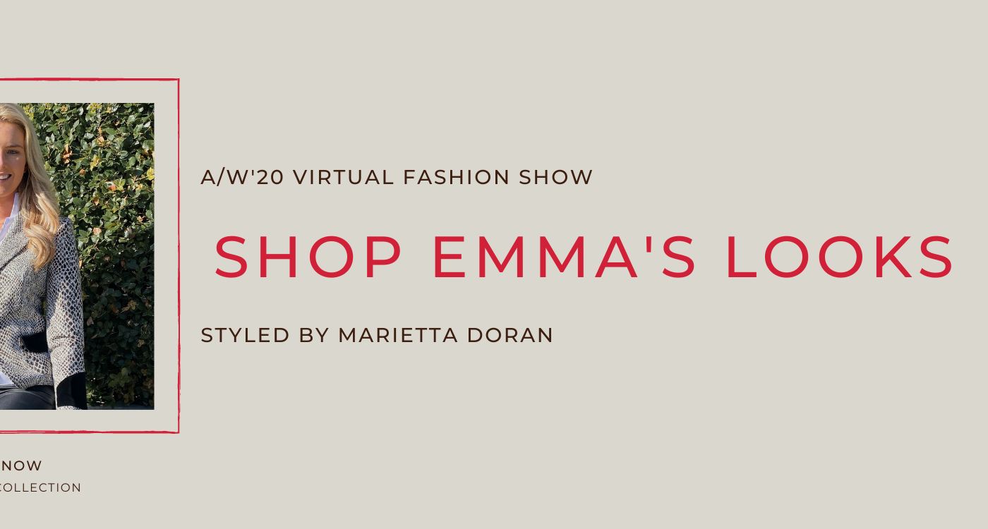 Emma on AW Virtual Fashion Show