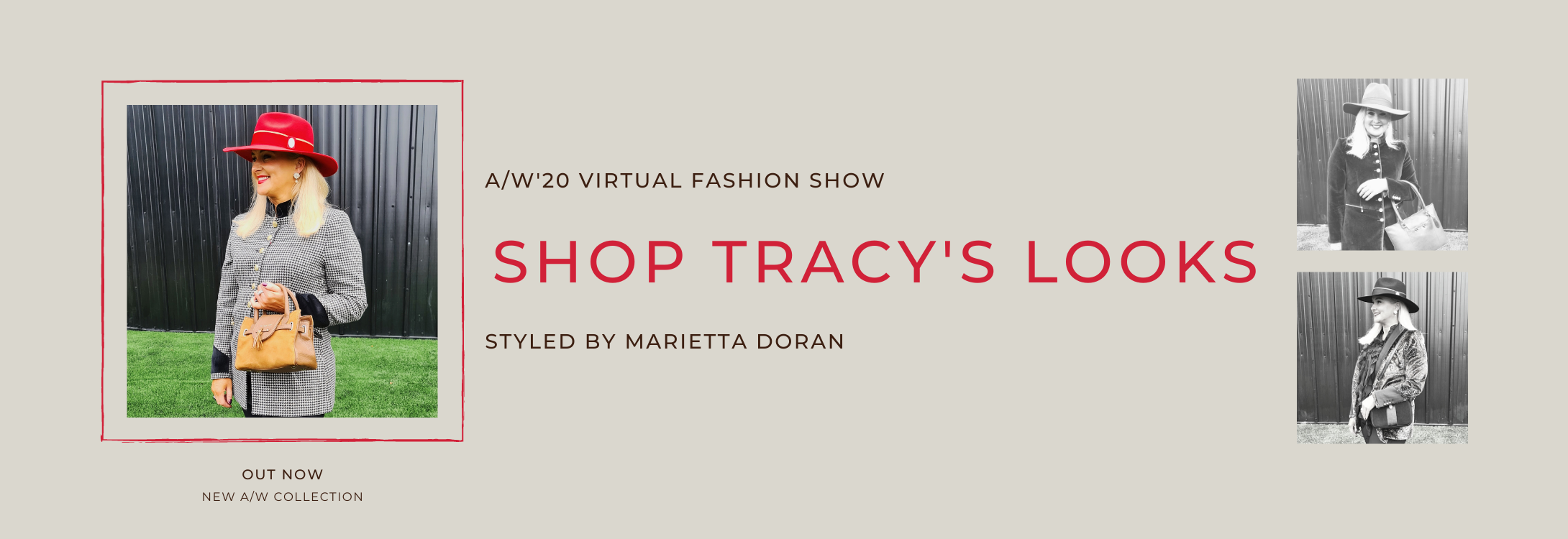 Tracy on AW Virtual Fashion Show