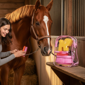 EquiSential Grooming Kit in Pink