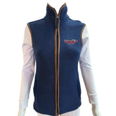 Red Mills, Foran Equine, Carr & Day & Martin Unisex Fleece Gilet in Navy