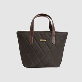 Barbour Women's Mini Quilted Tote Bag in Olive