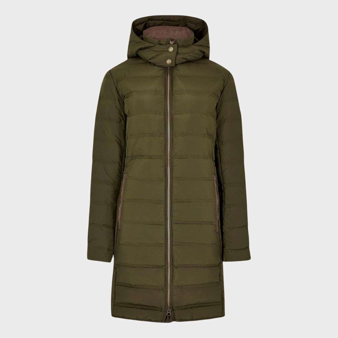 Dubarry Women's Ballybrophy Quilted Jacket in Olive