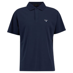 Barbour Men's Hylton Short-Sleeved Polo Shirt in Navy