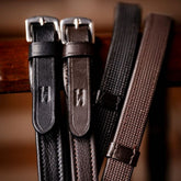 Horseware Jumper Reins With Stoppers in Black