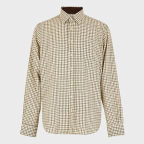 Dubarry Men's Connell Check Shirt in Mahogany