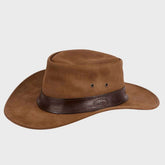 Dubarry's Finlay Leather Hat in Walnut