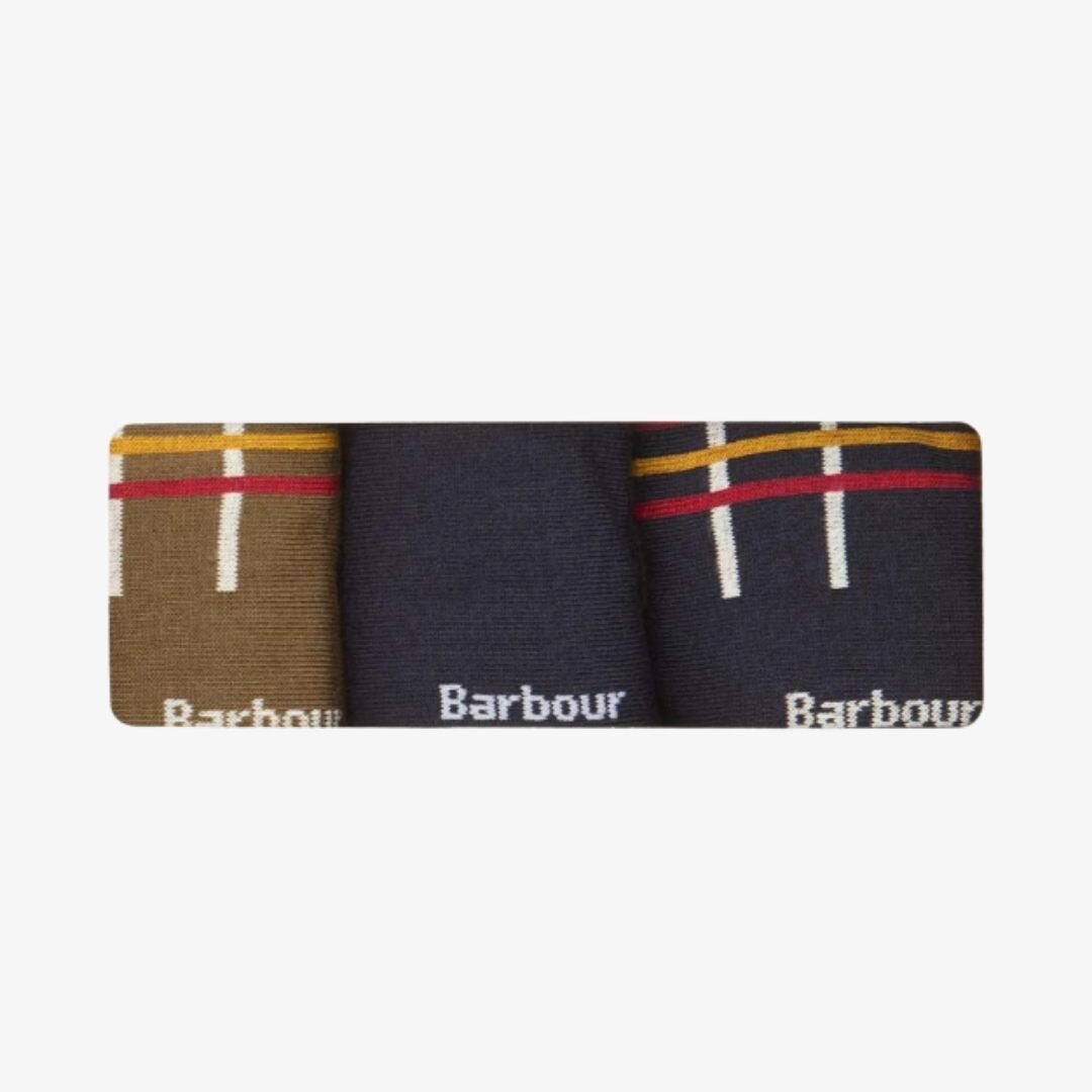 Barbour Tartan Sock Gift Box Classic