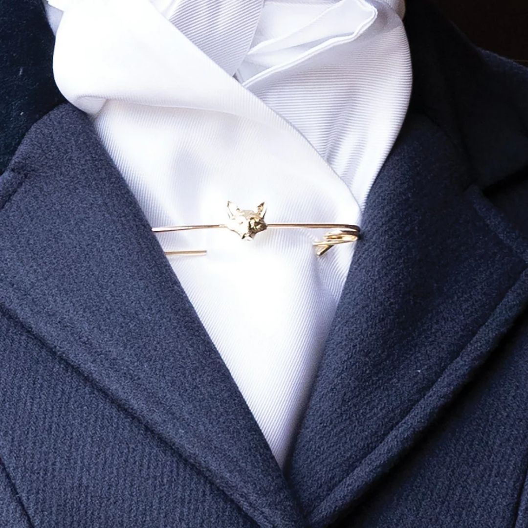 Equetech Traditional Fox Stock Pin