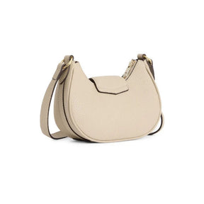 Fairfax & Favor Micro Windsor Leather Crossbody Bag in Stone