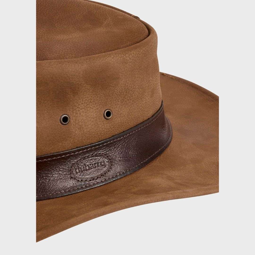 Dubarry's Finlay Leather Hat in Walnut