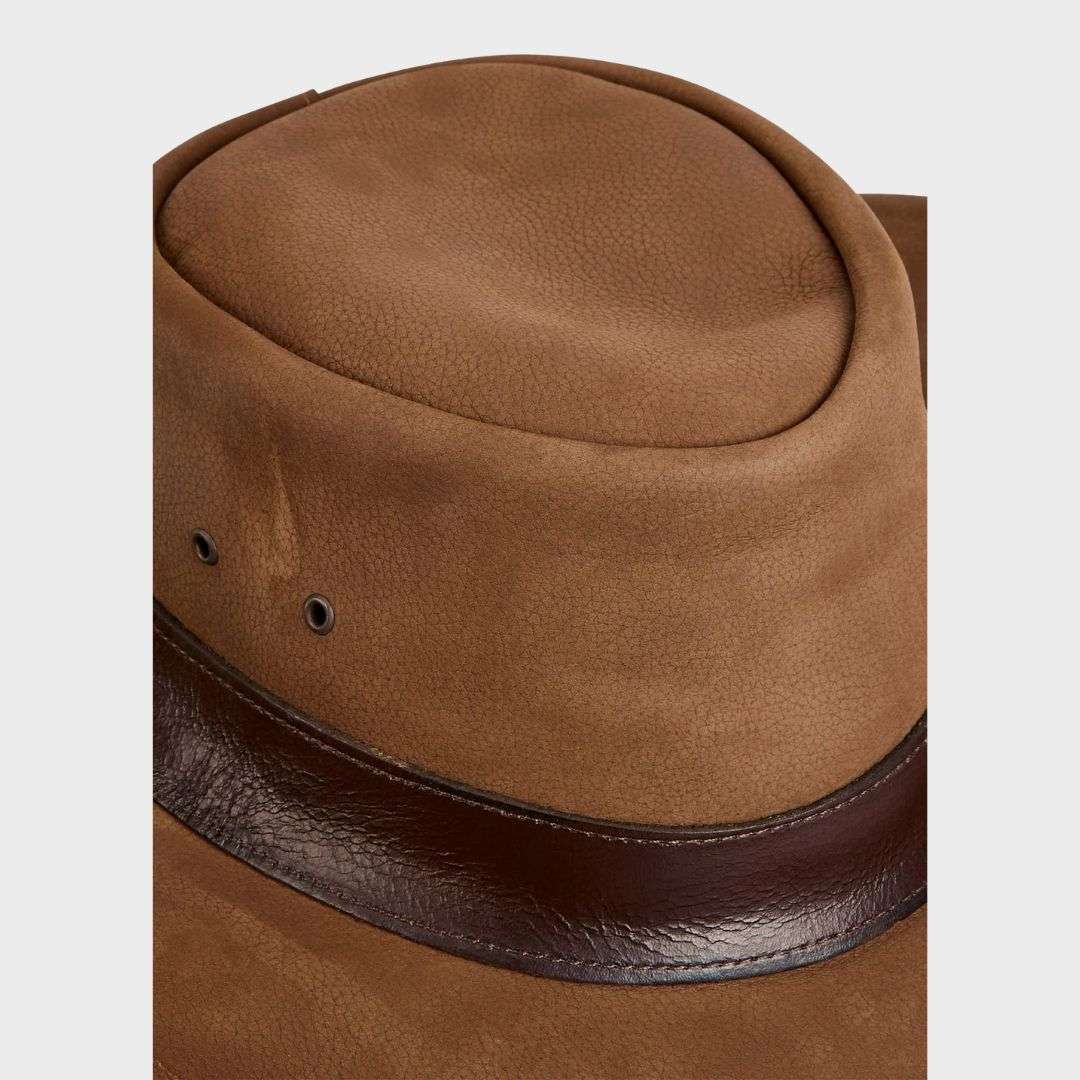 Dubarry's Finlay Leather Hat in Walnut