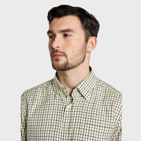 Dubarry Men's Connell Check Shirt in Mahogany