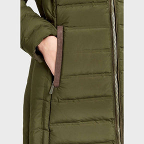 Dubarry Women's Ballybrophy Quilted Jacket in Olive