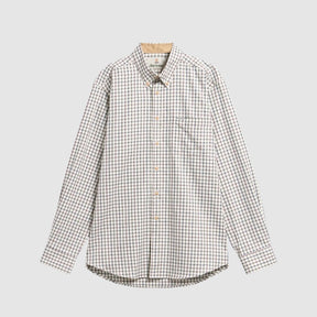 Barbour Men's Sport Tattersall Shirt in Bordeaux