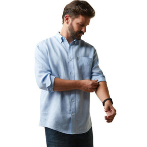 Ariat Men's Sonoma Shirt in Powder Blue