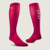 AriatTEK Essential Performance Socks in Burgundy