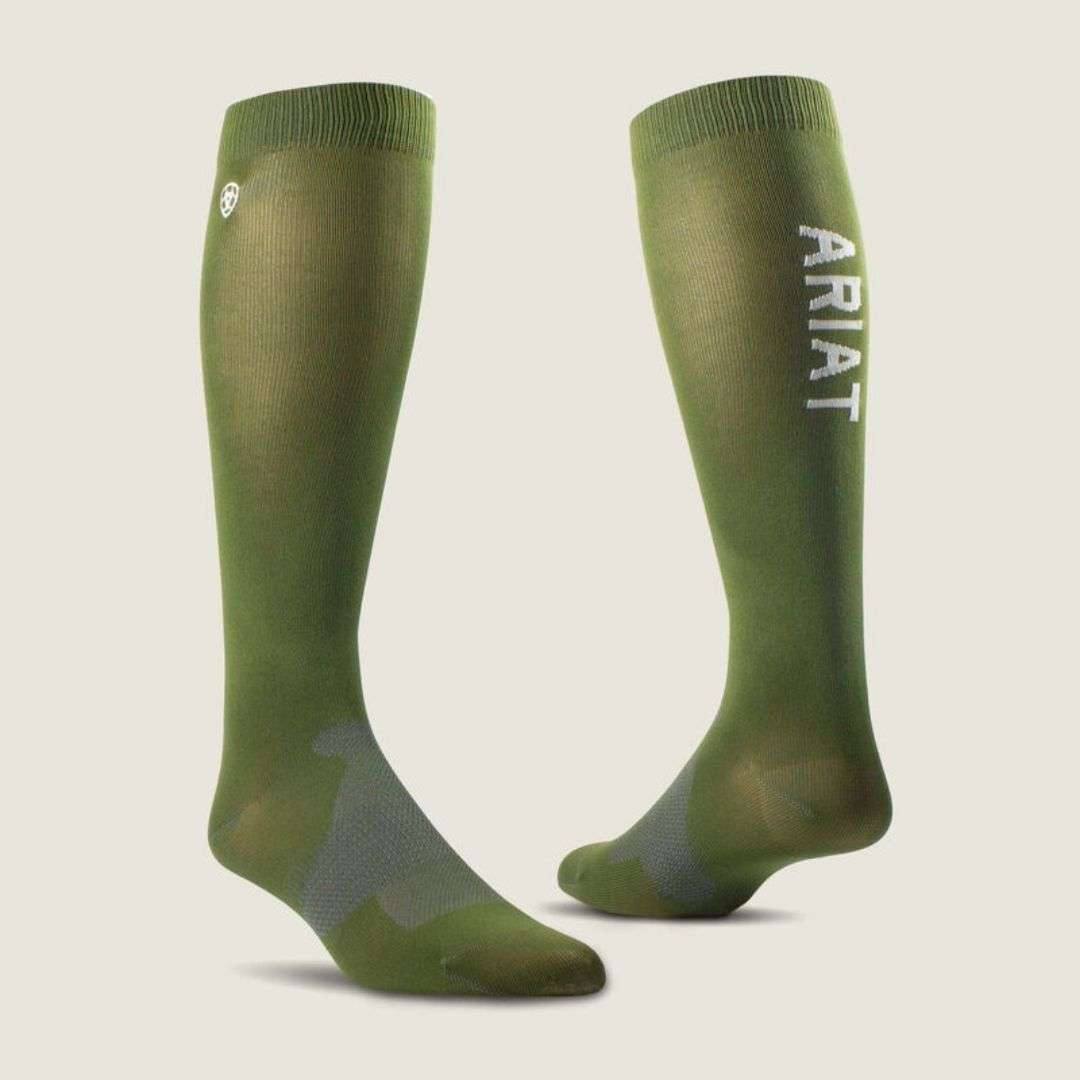 AriatTEK Essential Performance Socks in Olive