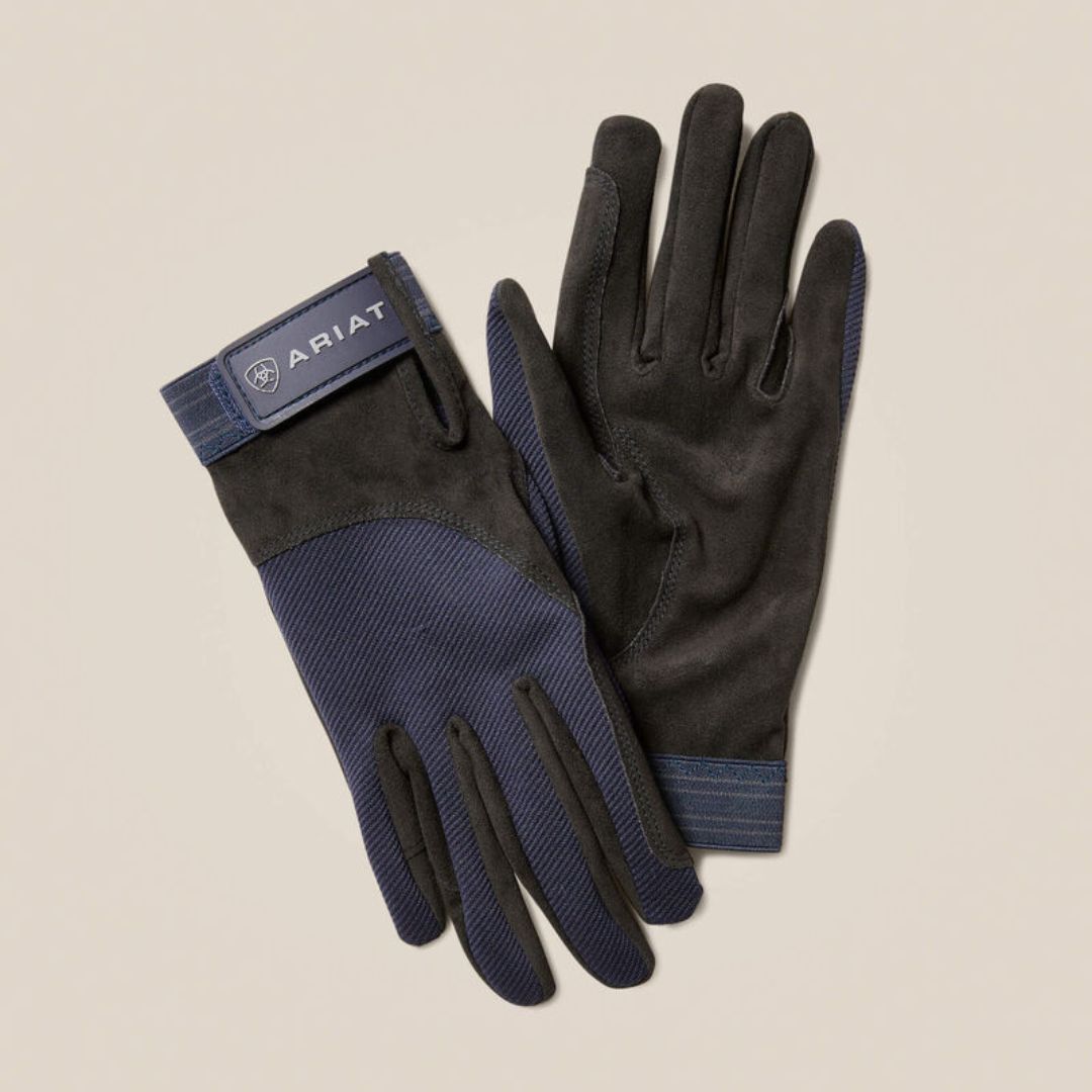 Ariat Unisex Tek Grip Gloves in Navy