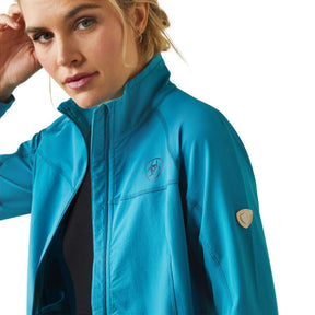 Ariat Women's Agile Softshell Jacket in Mosaic Blue