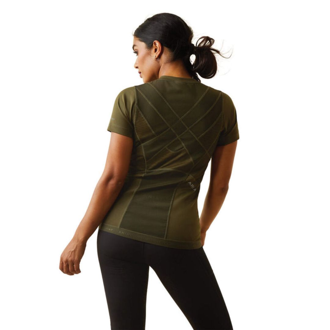 Ariat Women's Ascent Crew Baselayer in Relic