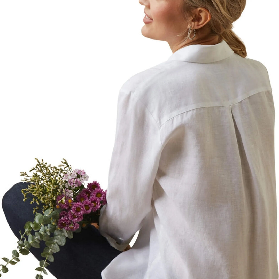 Ariat Women's Cazadero Blouse in White