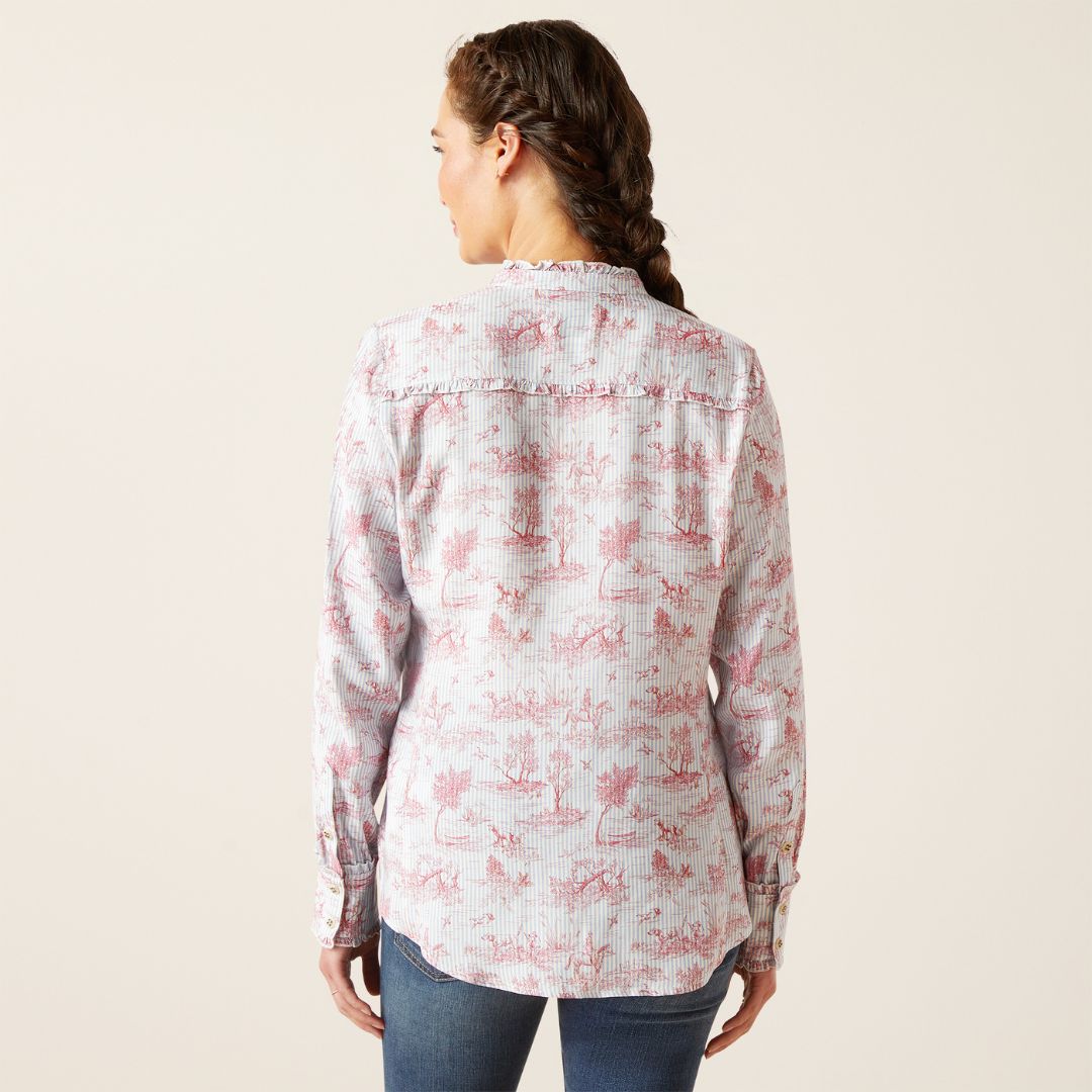 Ariat Women's Clarion Blouse in Toile