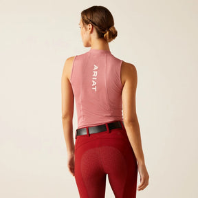 Ariat Women's Hailey Sleeveless Baselayer in Dusty Rose