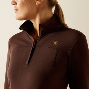 Ariat Women's Lowell 3.0 Quarter Zip Baselayer in Java