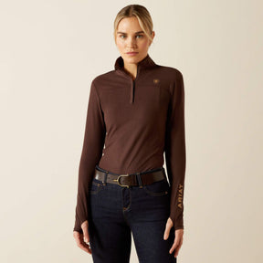 Ariat Women's Lowell 3.0 Quarter Zip Baselayer in Java