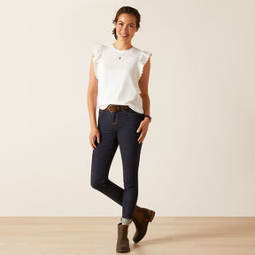 Ariat Women's Ludlow Top in White