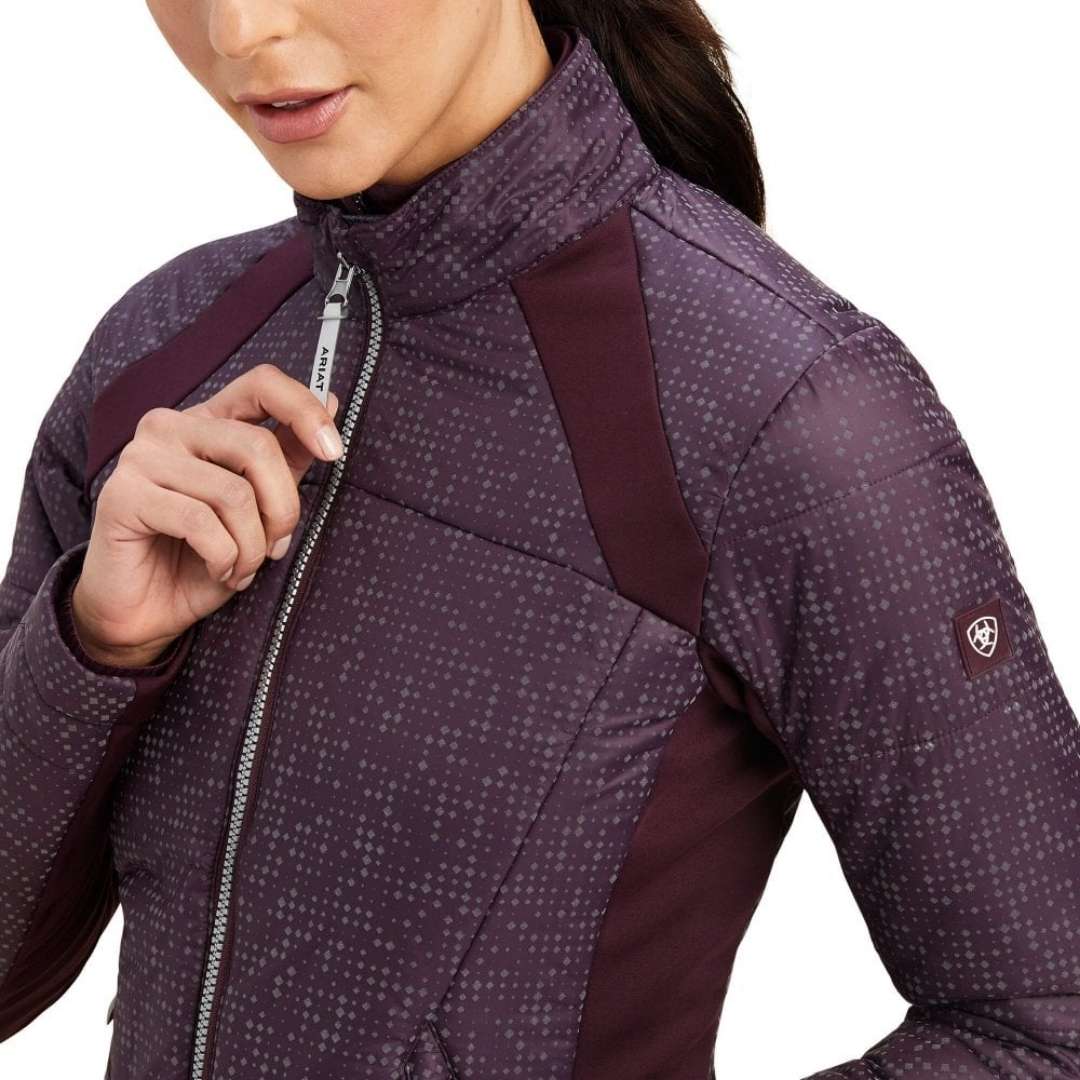 Ariat Women's Lumina Insulated Jacket in Mulberry